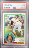 Tony Gwynn 1983 Toops Rookie #482 PSA 9 Mint