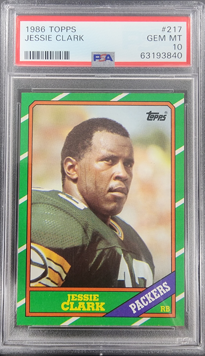 Jessie Clark 1986 Topps #217 PSA 10 Gem Mint