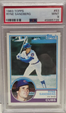 Ryne Sandberg 1983 Topps Rookie #83 PSA 9 Mint