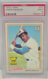 Andre Dawson 1978 Topps #72 PSA 9 Mint