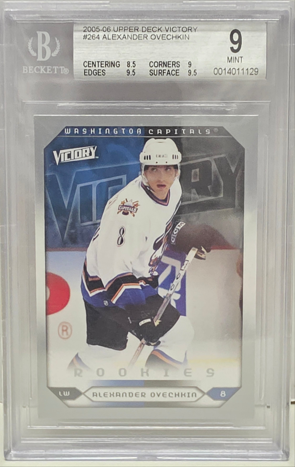 Alex Ovechkin 2005 Upper Deck Victory #264 BGS 9 Mint