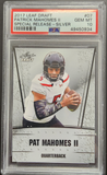 Patrick Mahomes 2017 Leaf Draft Special Release Silver Rookie PSA 10 Gem Mint