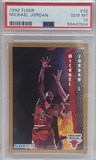 Michael Jordan 1992 Fleer #32 PSA 10 Gem Mint 0944