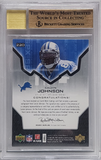 Calvin Johnson 2007 Upper Deck SPX Jersey Auto Rookie #262/299 BGS 9.5 Auto 10