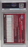 Mike Trout 2017 Topps Opening Day Holding Puppy SP PSA 8 Nm-Mint