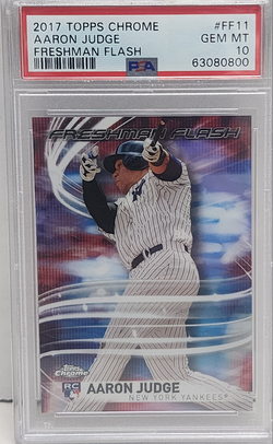 Aaron Judge 2017 Topps Chrome Freshman Flash Rookie PSA 10 Gem Mint