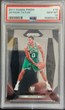 Jayson Tatum 2017 Panini Prizm Rookie #16 PSA 10 Gem Mint 0416