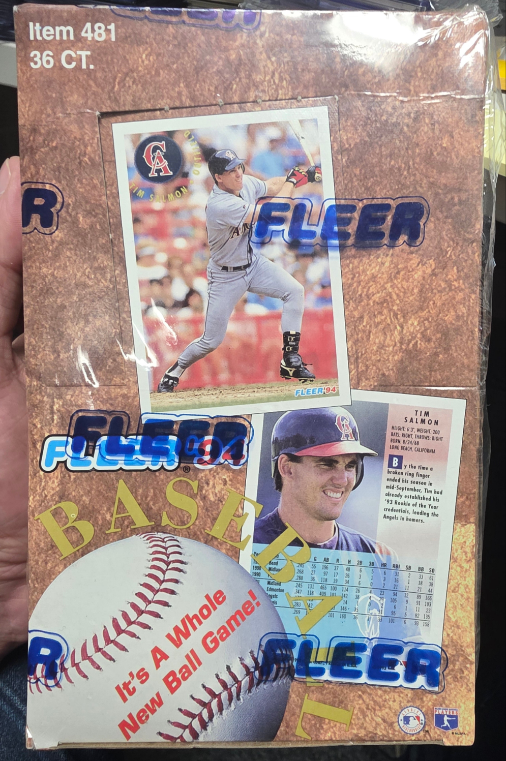 1994 Fleer Baseball Series Unopened Box