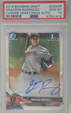 Grayson Rodriguez 2018 Bowman Chrome Draft Auto PSA 10 Gem Mint