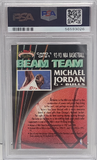 Michael Jordan 1992 Topps Staium Club Beam Team #1 PSA 8 Nm-Mint 3026