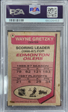 Wayne Gretzky 1987 Topps Box Bottoms PSA 6 Ex-Mint