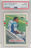 Barry Sanders 1989 Topps Traded Rookie #83T PSA 10 Gem Mint
