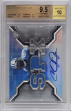 Calvin Johnson 2007 Upper Deck SPX Jersey Auto Rookie #262/299 BGS 9.5 Auto 10