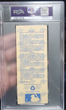 1991 World Series Game 7 Ticket Stub PSA 2 Good