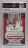 Lauri Markkanen 2017 Panini Prizm Fast Break Auto PSA 10 Gem Mint