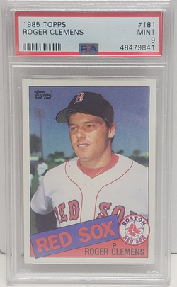 Roger Clemens 1985 Topps Rookie #181 PSA 9 Mint 9841