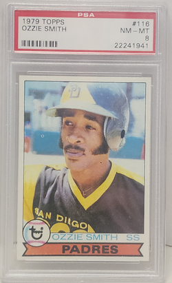 Ozzie Smith 1979 Topps RC #116 PSA 8 Nm-Mint 1941