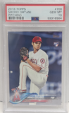 Shohei Ohtani 2018 Topps Rookie #700 PSA 10 Gem Mint 6564