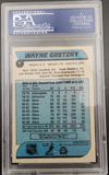 Wayne Gretzky 1986 O-Pee-Chee Box Bottoms PSA 8 Nm-Mint