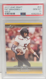 Patrick Mahomes 2017 Leaf Draft Gold #56 PSA 10 Gem Mint 0506