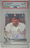 Luis Robert 2018 Bowman Chrome Prospect Auto PSA 10 Gem Mint