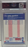 Greg Maddux 1987 Fleer Update Rookie #U68 PSA 10 Gem Mint