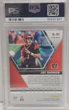 Joe Burrow 2020 Panini Mosaic Rookie #261 Reactive Green PSA 10 Gem Mint