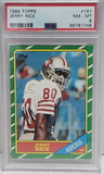 Jerry Rice 1986 Topps Rookie #181 PSA 8 Nm-Mint 1748