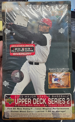 2003 Upper Deck Baseball Series 2 Hobby Box