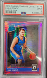 Luka Doncic 2018 Donruss Optic Rookie #177 Hyper Pink PSA 9 Mint