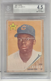 Lou Brock 1962 Topps Rookie #387 BGS 4.5 Vg-Ex+