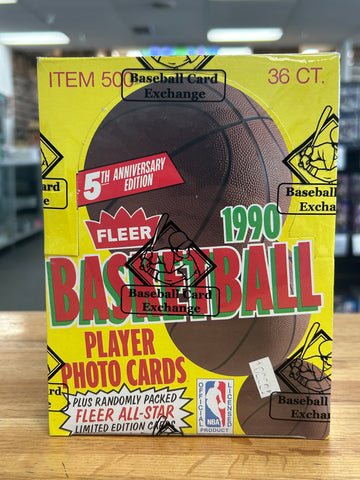 1990-91 Fleer Basketball BBCE Wrapped Box - FASC