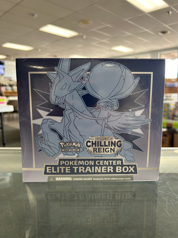 Pokemon Sword & Shield Chilling Reign Elite Trainer Box