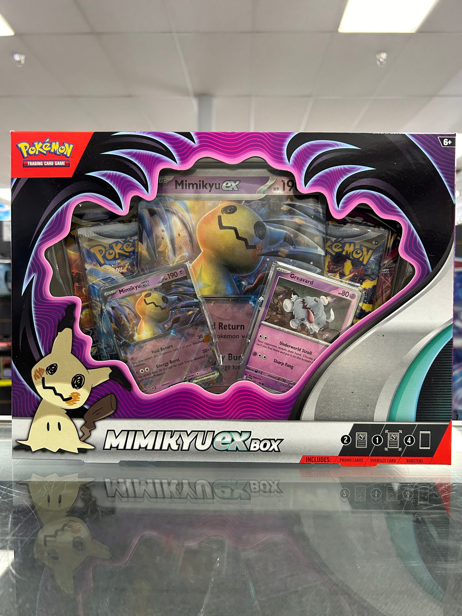 pokémon trading card games mimikyu ex box Pokemon Mimikyu ex Box
