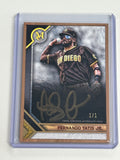 Fernando Tatis Jr. 2023 Topps Museum Collection Framed Auto #1/1