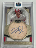 Mike Trout 2024 Topps Tier One Perfect Contact Bat Card Auto #3/5