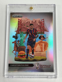 Christian Pulisic 2022 Panini Prizm World Cup National Landmarks