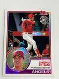 Shohei Ohtani 2018 Topps Silver Pack #145 Rookie