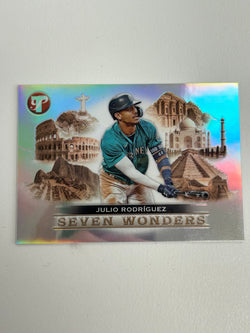 Julio Rodriguez 2023 Topps Pristine Seven Wonders #21/70