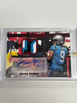 Bryce Young 2023 Topps Composite Red Patch Autograph #5/5