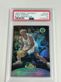 Vince Carter 1999 Finest Team Finest Blue Refractor #21/150 PSA 10 Gem Mint