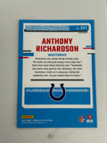 Anthony Richardson 2023 Panini Optic #247 Purple Stars Holo