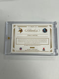 Cris Carter 2022 Panini Flawless Hall of Fame Gold Auto #9/15