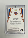 Immanuel Quickley 2020 Panini Immaculate Team Logo Jumbo Patch #21/25