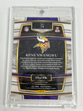 Kene Nwangwu 2021 Panini Select #74 Black Disco #1/1