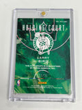 Larry Bird 2021 Panini Court Kings Holding Court Purple Auto #16/35