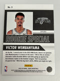 Victor Wembanyama 2023 Hoops Rookie Special Holo