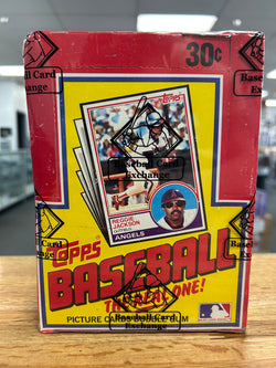 1983 Topps Baseball BBCE Wrapped Wax Box