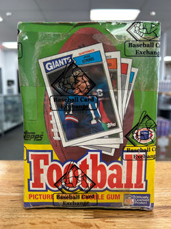 1987 Topps Football BBCE Wrapped Wax Box