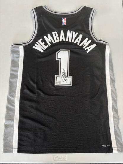 Victor Wembanyama Signed Nike Swingman Icon Edition Jersey